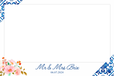 Cadre photobooth personnalisé