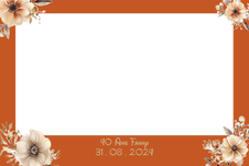 Cadre photobooth personnalisé