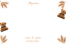 Cadre photobooth personnalisé