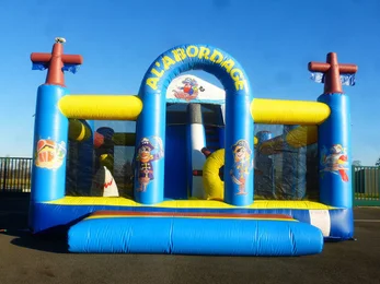 Structure gonflable À l'Abordage — JUBIN Location