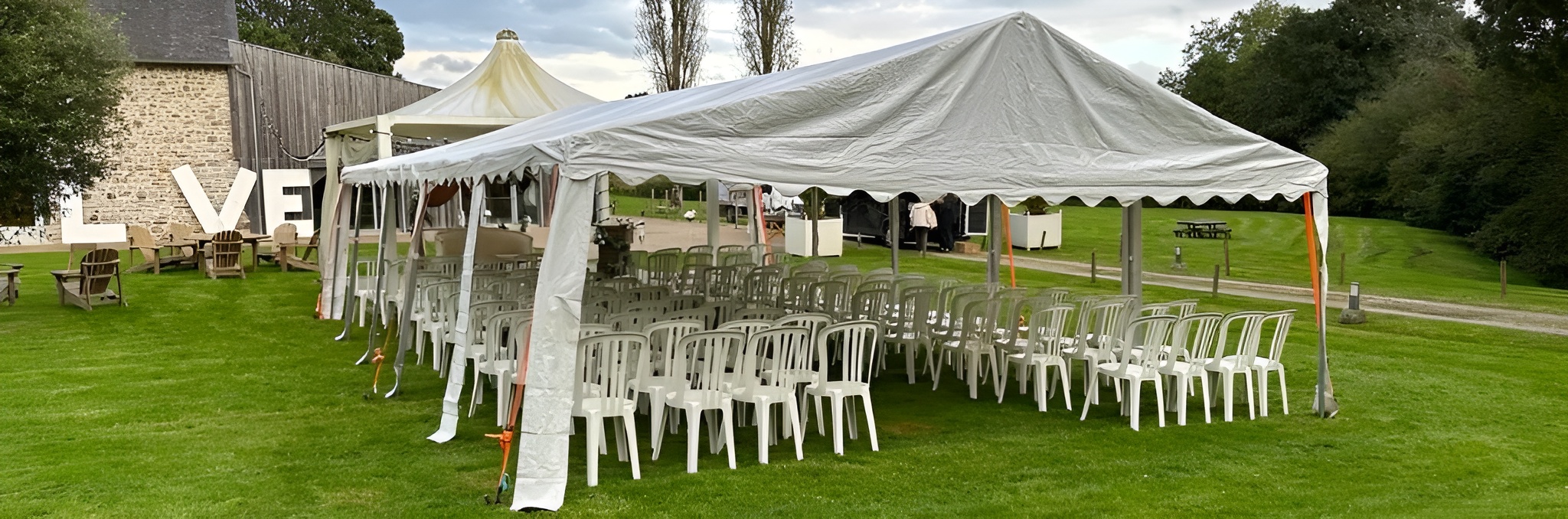 Tente de réception JUBIN Location